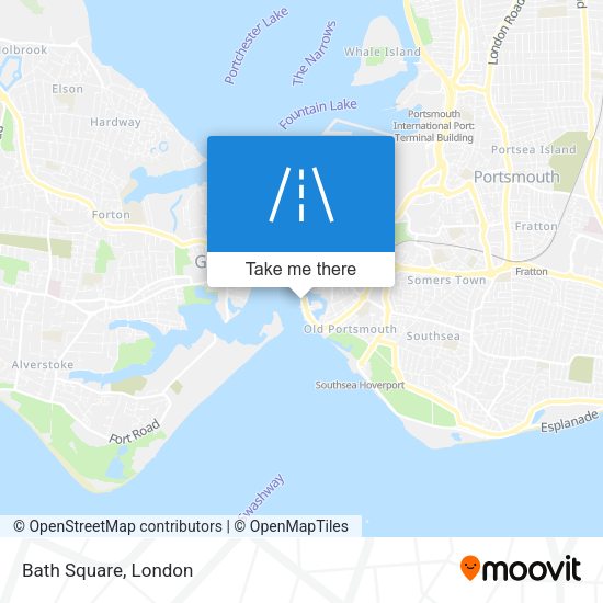 Bath Square map