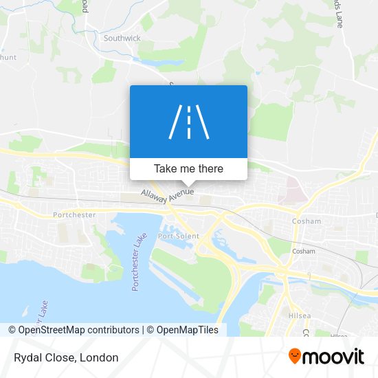 Rydal Close map