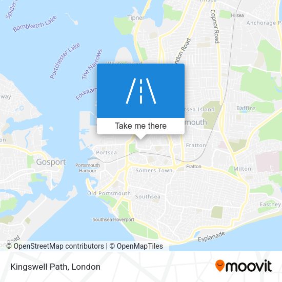Kingswell Path map