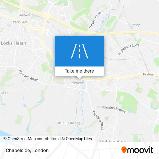 Chapelside map