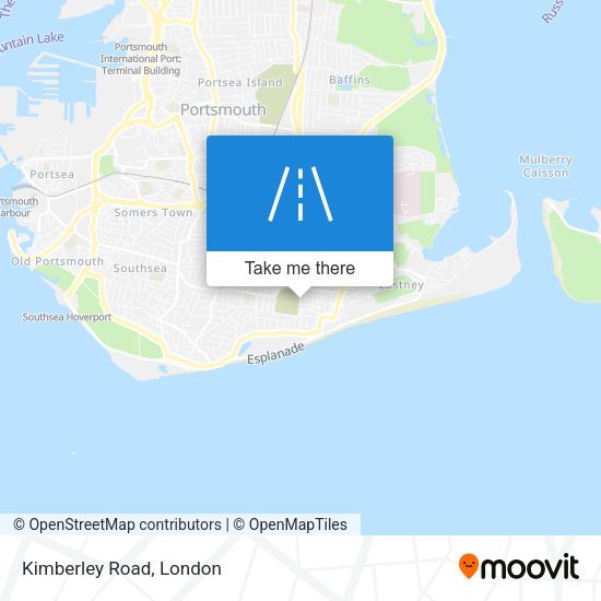 Kimberley Road map