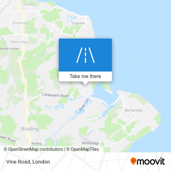 Vine Road map