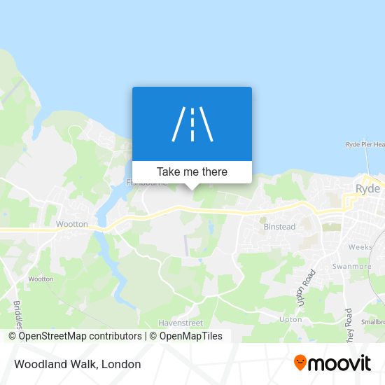 Woodland Walk map