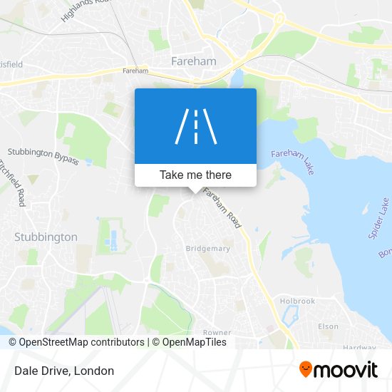 Dale Drive map