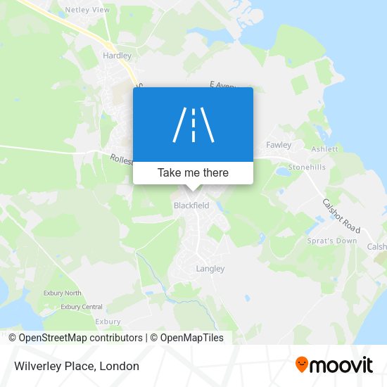 Wilverley Place map