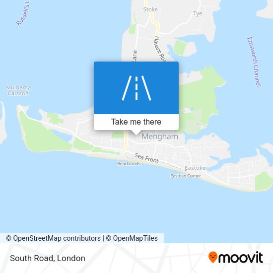South Road map