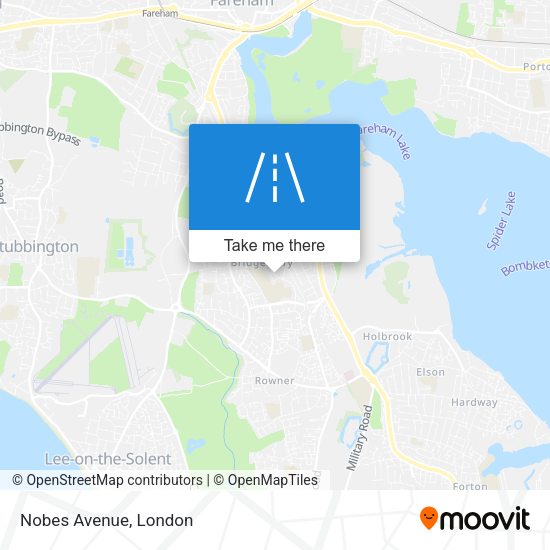 Nobes Avenue map