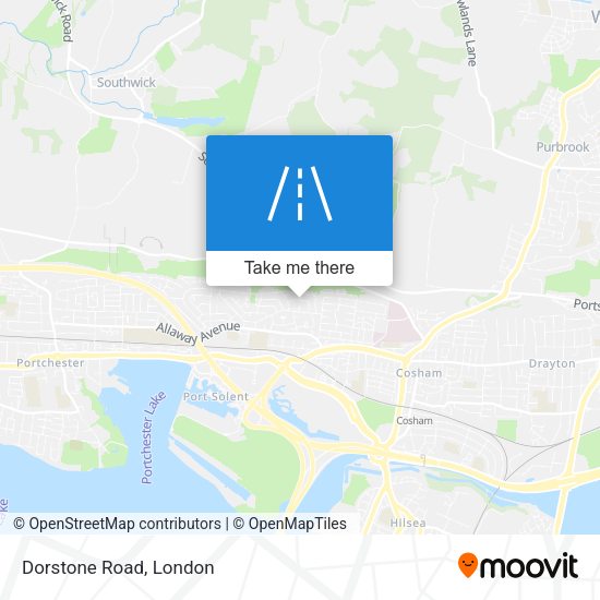 Dorstone Road map