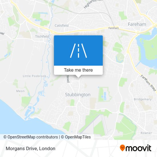 Morgans Drive map