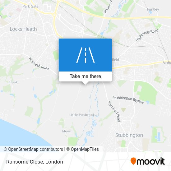 Ransome Close map