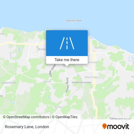 Rosemary Lane map