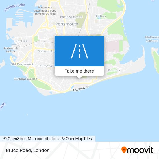 Bruce Road map