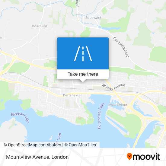 Mountview Avenue map
