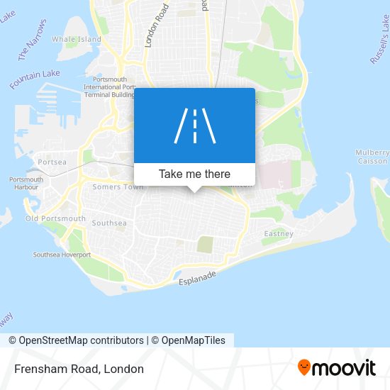 Frensham Road map