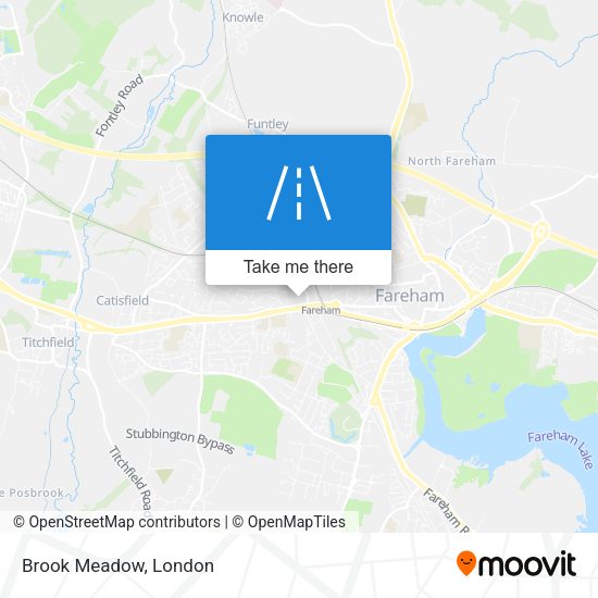 Brook Meadow map