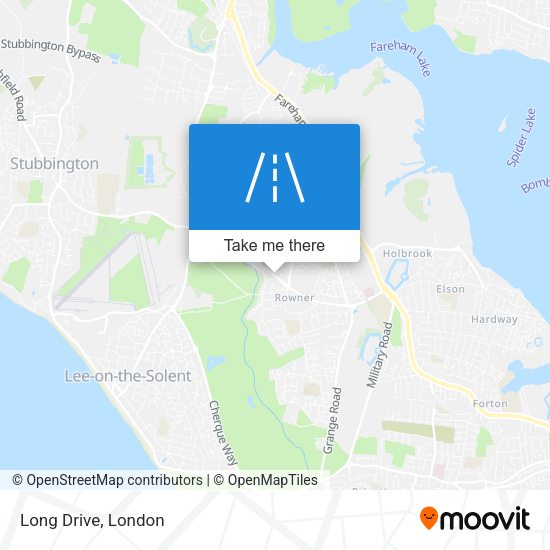Long Drive map