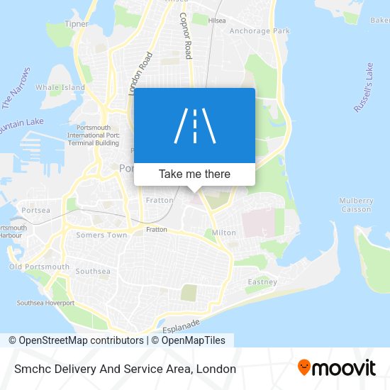 Smchc Delivery And Service Area map