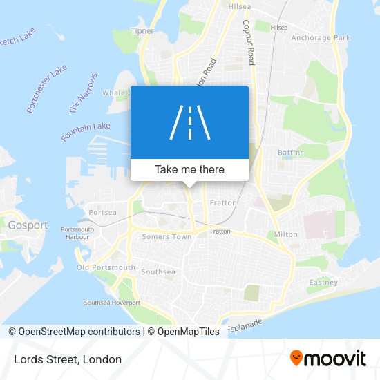 Lords Street map