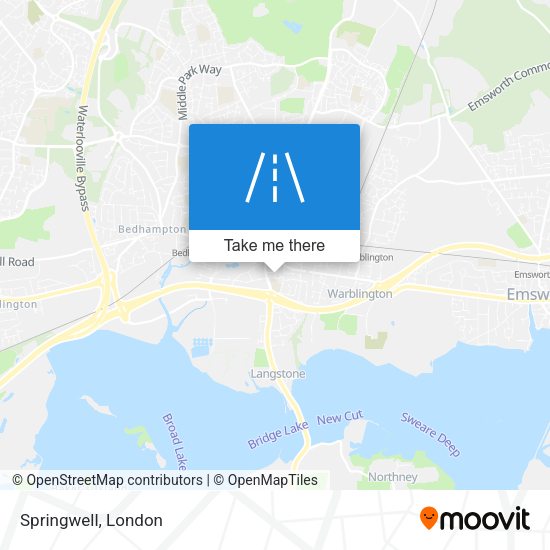 Springwell map