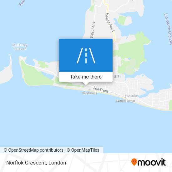 Norflok Crescent map