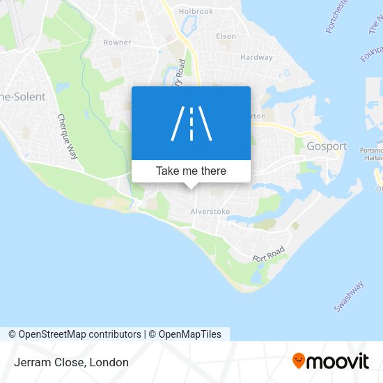 Jerram Close map