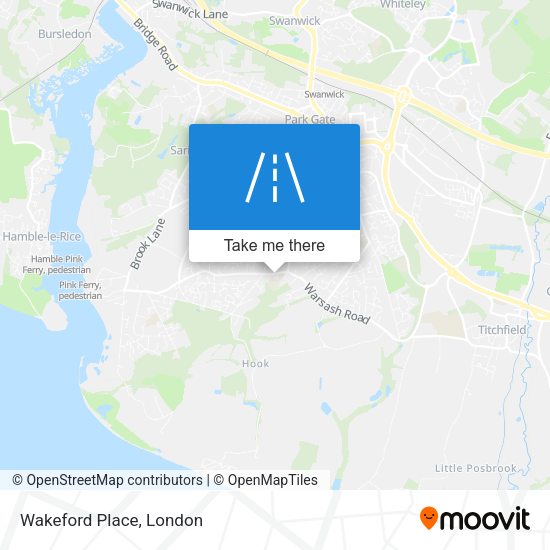 Wakeford Place map