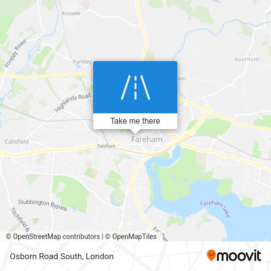 Osborn Road South map