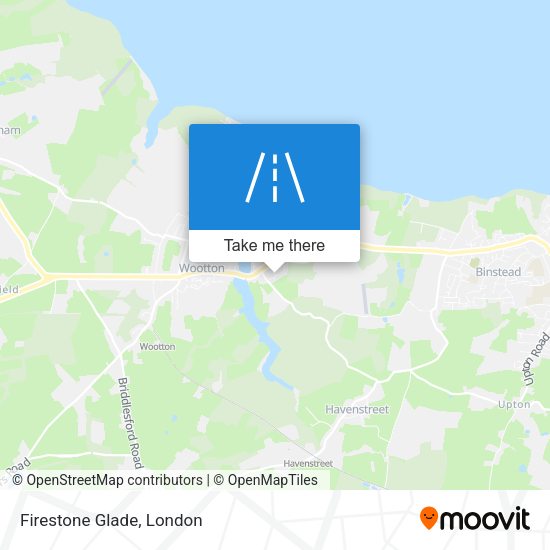 Firestone Glade map