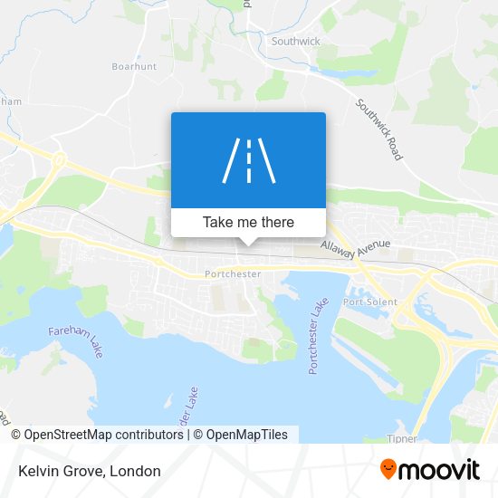 Kelvin Grove map