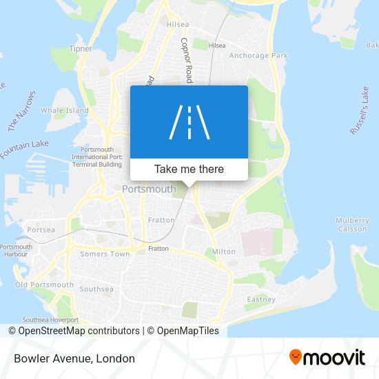 Bowler Avenue map