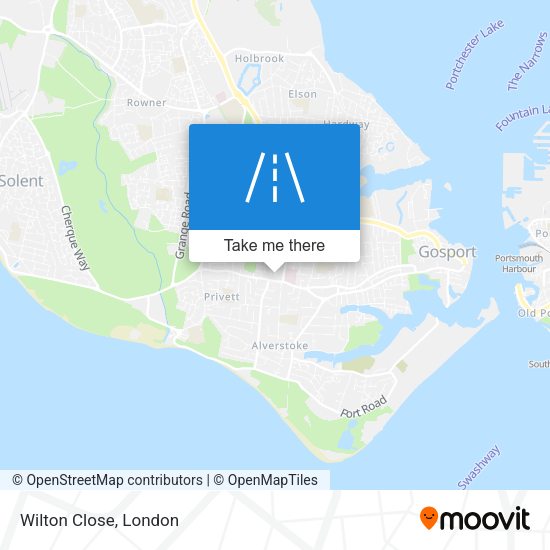 Wilton Close map