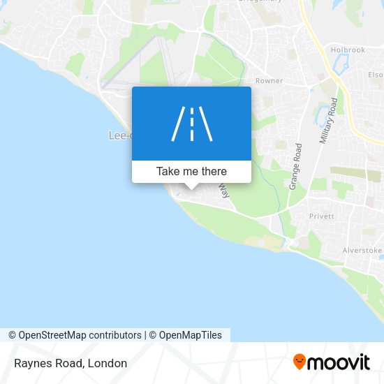 Raynes Road map