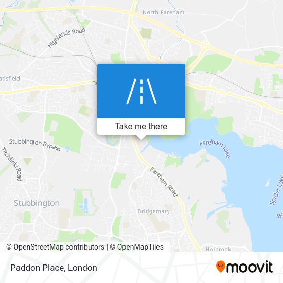 Paddon Place map
