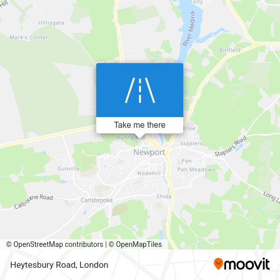Heytesbury Road map