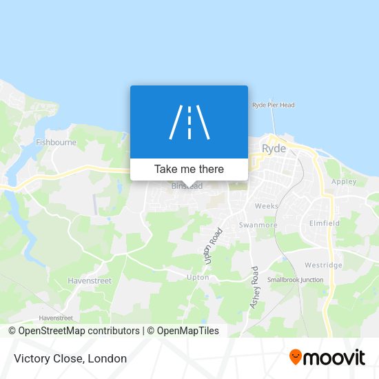 Victory Close map