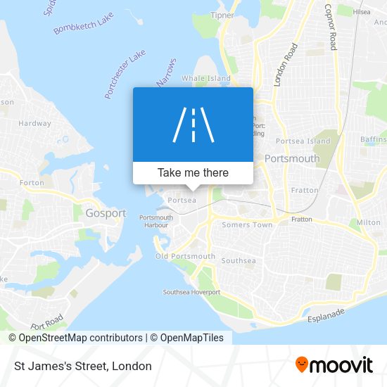 St James's Street map