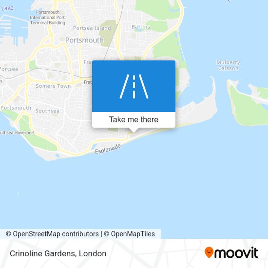 Crinoline Gardens map