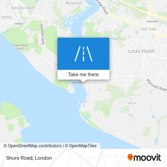 Shore Road map
