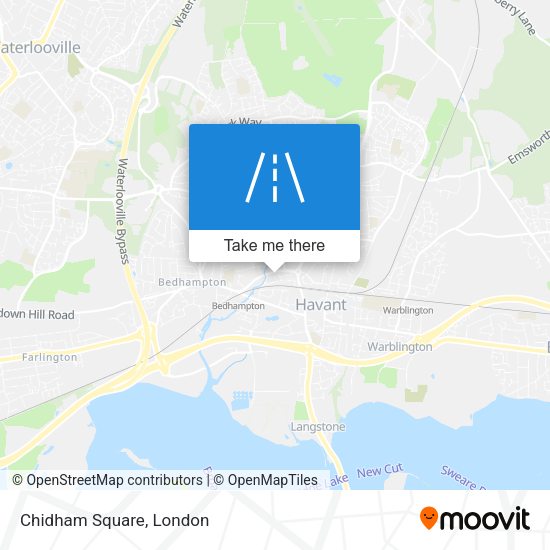 Chidham Square map