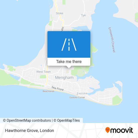 Hawthorne Grove map