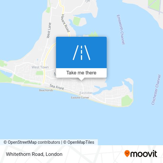 Whitethorn Road map