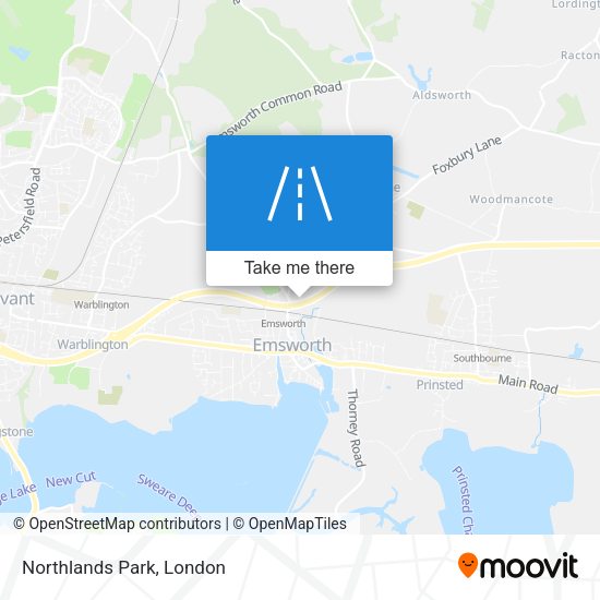 Northlands Park map