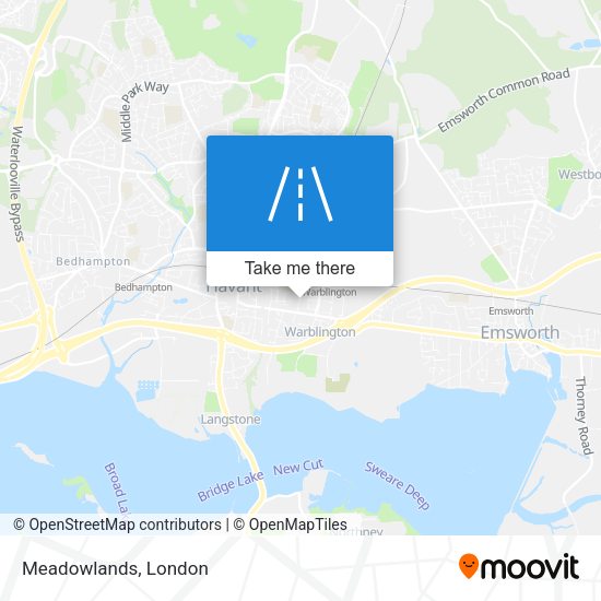 Meadowlands map