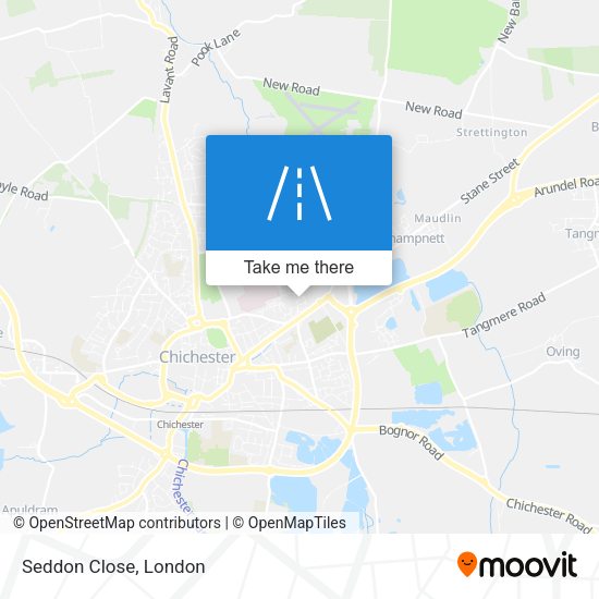 Seddon Close map