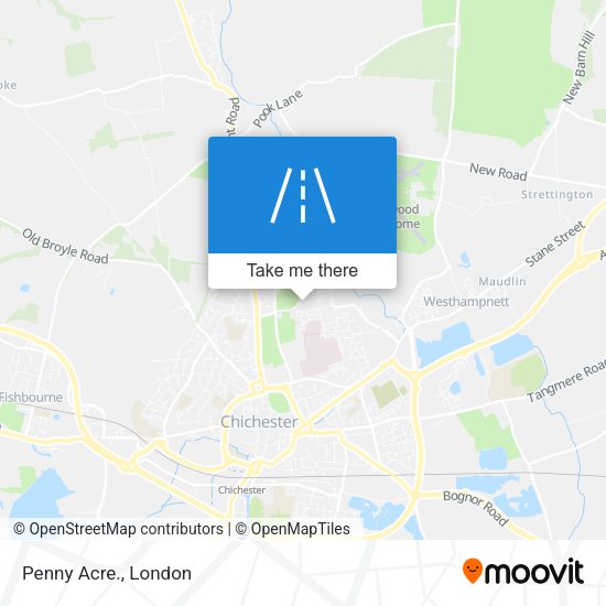 Penny Acre. map