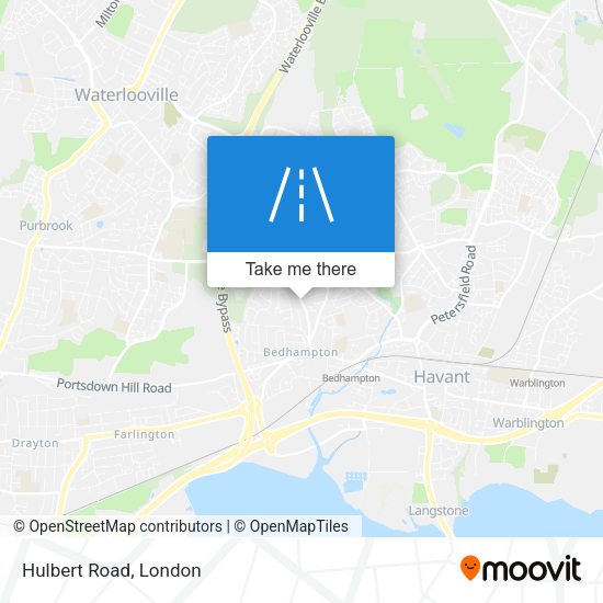 Hulbert Road map