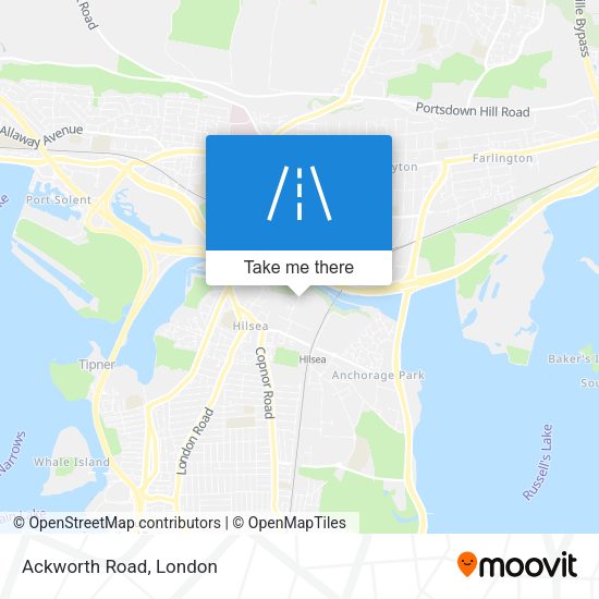 Ackworth Road map
