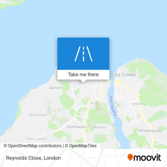 Reynolds Close map