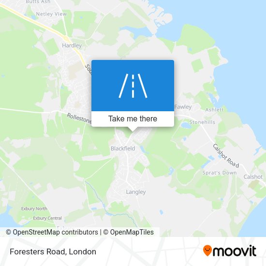 Foresters Road map