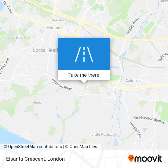 Elsanta Crescent map